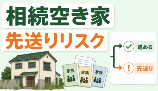 遺産分割が進まない空き家はどうする？相続登記と売却前の確認順