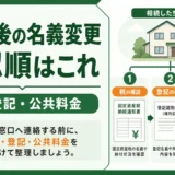 相続後の名義変更で固定資産税・登記・公共料金を分ける確認順